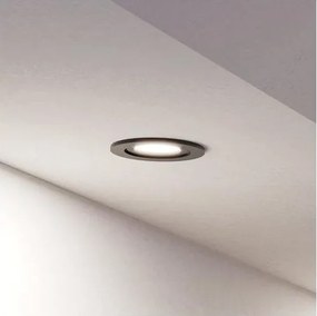 Eglo 902249 - LED за баня вградено точково осветително тяло BARRANCO 1xGU10/4,5W/230V IP44 черно