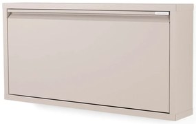 Кафяво-сива метална накланяща се стойка за обувки 75x37,5x12,5 cm Billy – Spinder Design