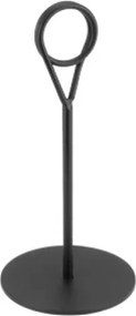 Horecano - Стойка за информационна табелка h10см HELLA BLACK-(HC-3938)