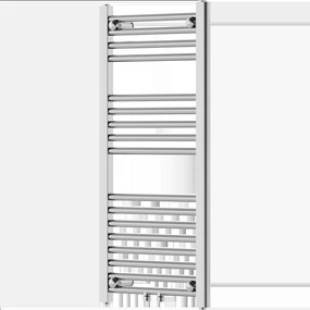 Mexen Mars радиатор за баня 900 x 400 мм, 244 W, хром - W110-0900-400-00-01