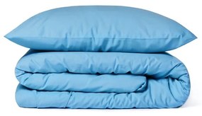 Морско синьо памучно спално бельо за двойно легло , 200 x 200 cm - Bonami Selection