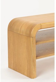 Маса за телевизор от декор от дъб в естествен цвят 160x45x40 cm Brave – Zuiver