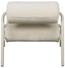 Кремаво кресло Lekima – Zuiver