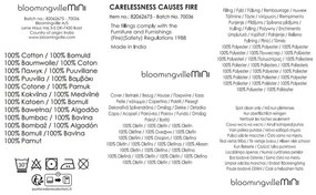 Памучна детска възглавница 45x45 cm Colorine – Bloomingville Mini