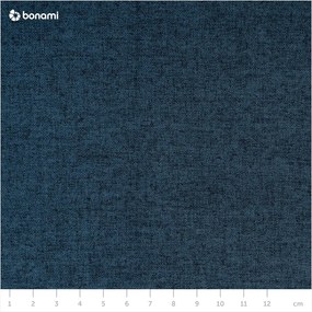 Тъмносин ъглов диван (десен ъгъл) Ariella - Ropez