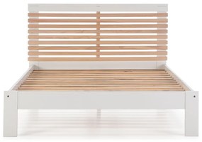 Бяло двойно легло с решетка 140x190 cm Vectra - Marckeric