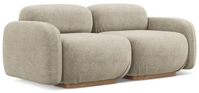 Бежов модулен диван от букле 190 cm Ailani – Makamii