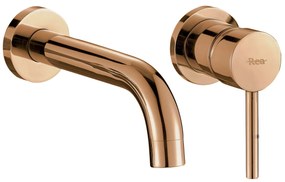 СМЕСИТЕЛ за вграждане Rea Lungo Copper + BOX