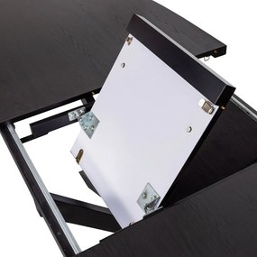 Сгъваема трапезна маса с допълнителна плоча 90x180 cm Arros – WOOOD