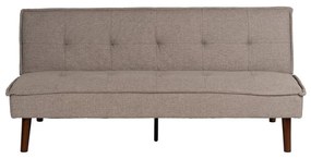 Сиво-бежов шенилов разтегателен диван 181 cm – Ixia