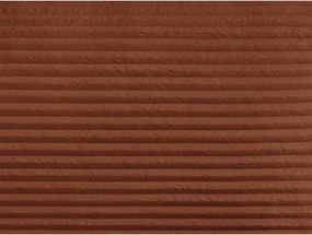 Разтегателен диван от рипсено кадифе в тухлен цвят 257 cm Lucien – Bobochic Paris