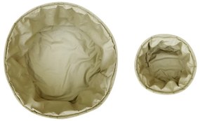 Светлозелени текстилни детски кутии за съхранение в комплект от 2 бр. ø 30x20 cm Bambie Olive – Lorena Canals