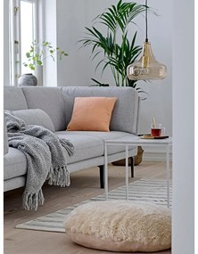 Кафяво висящо осветително тяло със стъклен абажур ø 25,5 cm Yuser – Bloomingville