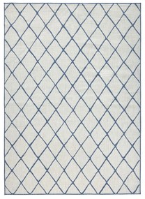 Синьо-кремав килим на открито , 120 x 170 cm Malaga - NORTHRUGS