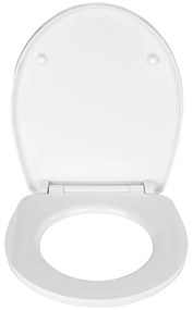 Лесно затваряща се тоалетна седалка Новини, 45 x 38,8 cm Frog - Wenko