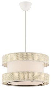 Полилей на кабел HALO 1xE27/60W/230V кремав