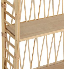 Рафт за стена atmosphera Anahi, MDF, Бамбук, 74x45 см