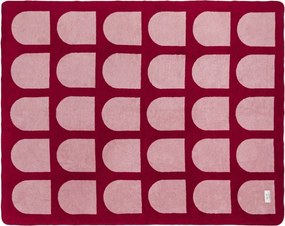 Червено/розово одеяло 150x200 cm Gilli – noo.ma