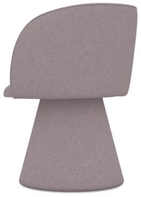 Тапициран трапезен стол в цвят лавандула Maia – Makamii