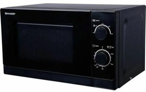 микровълновата фурна Sharp R200BKW Черен 800 W 20 L