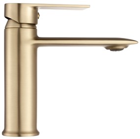 Смесител за мивка REA Veneta Brush Gold low