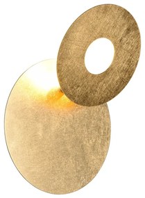 LED стенна лампа в златист цвят Leano - Trio