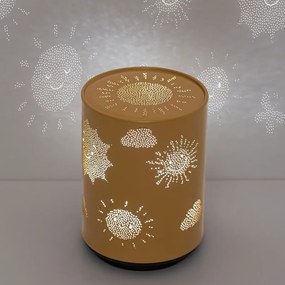 Детска нощна лампа с батерии atmosphera, 13 cm, Охра