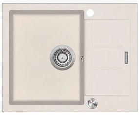 Concept DG05C45BE - Кухненска мивка CUBIS 50x62 см гранит/бежов