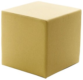 Табуретка CUBI 40x40 см жълта