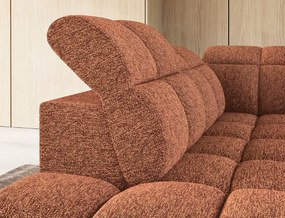 Ъглов диван Chicago-Оранжев-Ляв