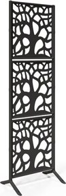 Декоративен модул антрацит, 60x180 см