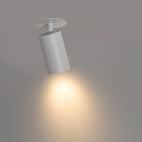 Модерен вграден прожектор бял GU10 50mm - Chels