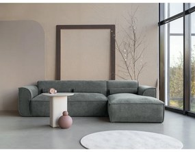 Зелен ъглов диван (десен ъгъл) Flex Felix – Miuform