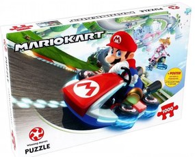 Winning Moves - Пъзел Състезател Super Mario,1000 части