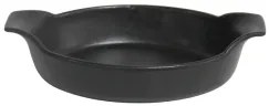 Horecano - Керамична тавичка овал черна 20x13,5xh5,5см (1478)