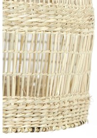 Висящо осветително тяло с абажур от морска трева в естествен цвят ø 50 cm Sagar – Light &amp; Living