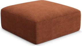 Теракотена табуретка от рипсено кадифе Campi – Cosmopolitan Design