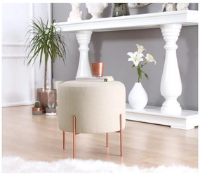 Кремава табуретка Copper – Artie