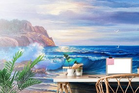 Тапет – Утро на морето