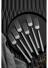 Прибори за хранене 36 бр. от неръждаема стомана в сребрист цвят – Hermia