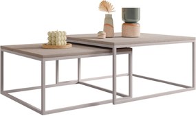 Комплект холни маси Дуел-кафяв