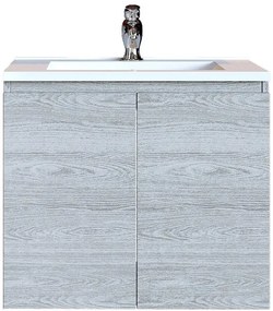 Обзавеждане за баня Sanitec Alba A-Светло сиво-Дължина 90 см.