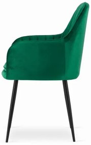 Кадифен стол Smaragd VELVET
