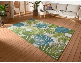 Зелен/тюркоаз външен килим 160x235 cm Flair – Hanse Home