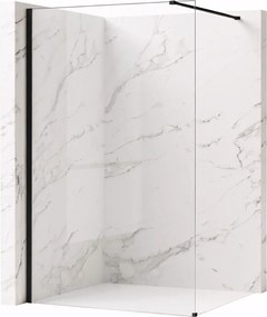 Параван за душ Rea Flexi Transparent / Black 70