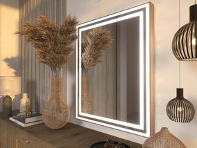 LED огледало в рамка за баня M3