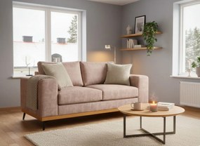 Двуместен диван Dysine-Бежово тъмно