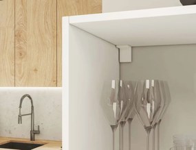 Книжна етажерка Oregon-Бяло