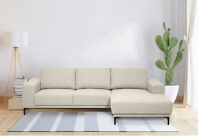 Бежов ъглов диван (десен ъгъл) Chile – Scandic