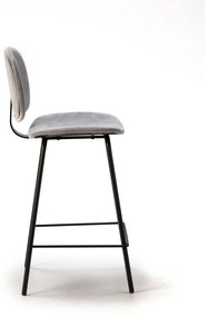 Светлосиви бар столове в комплект от 2 бр. (височина на седалката 66 cm) Arus – Marckeric